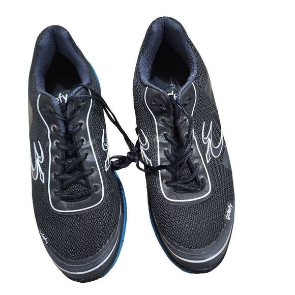 Gravity Defyer Men\'s Might Walk Lace-Up Athletic Shoes - Black Blue - Size 15 main image 6